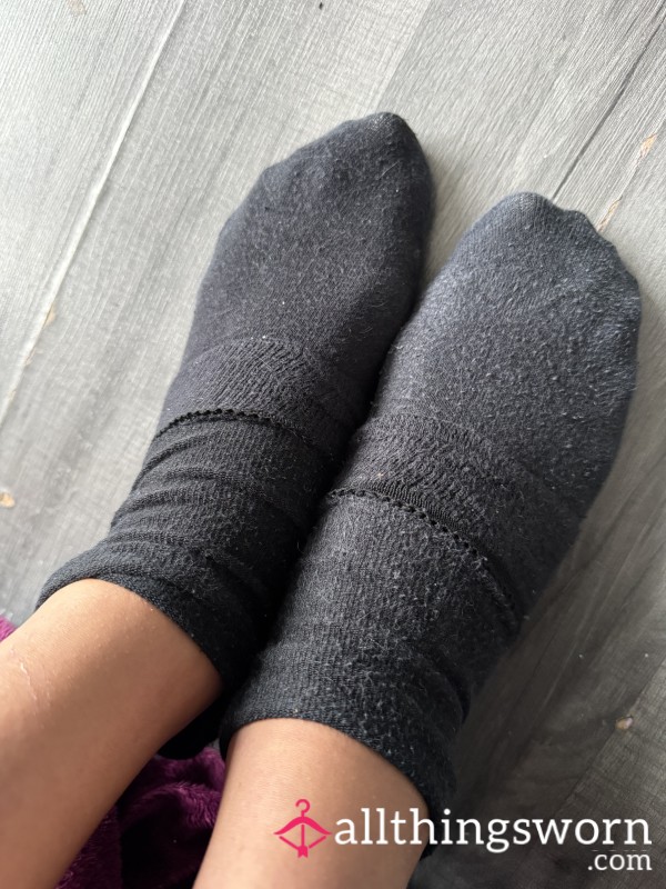 Feet With Black Socks