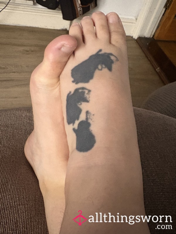 Feet (a Little Bit Dirty From The Garden)