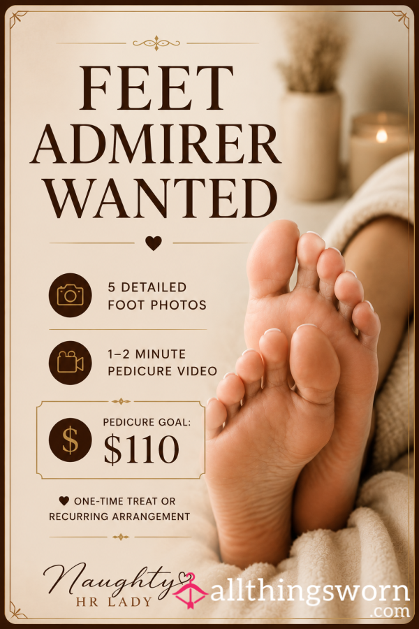 🤎 Feet Admirer Wanted