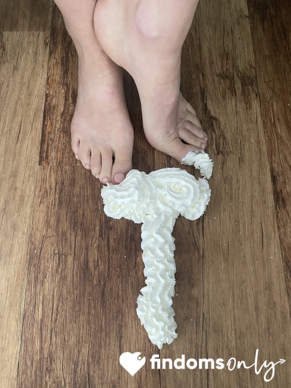 Feet 🦶 And Cream, What More Could You Ask For!!!