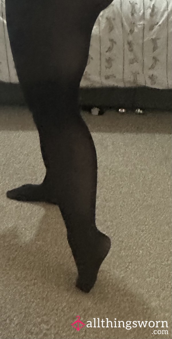 Feet And Legs In Tights