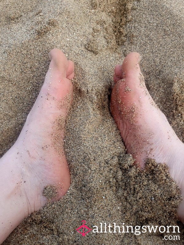 Feet And Sand
