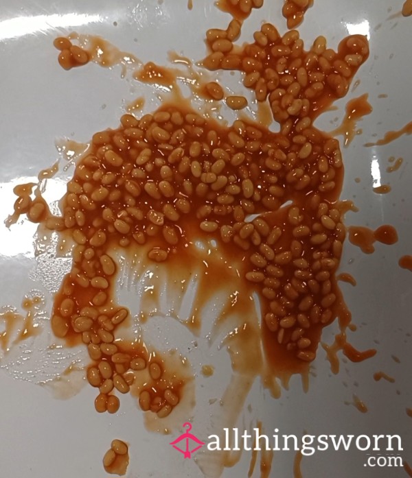 Feet Baked Bean Smushing Video