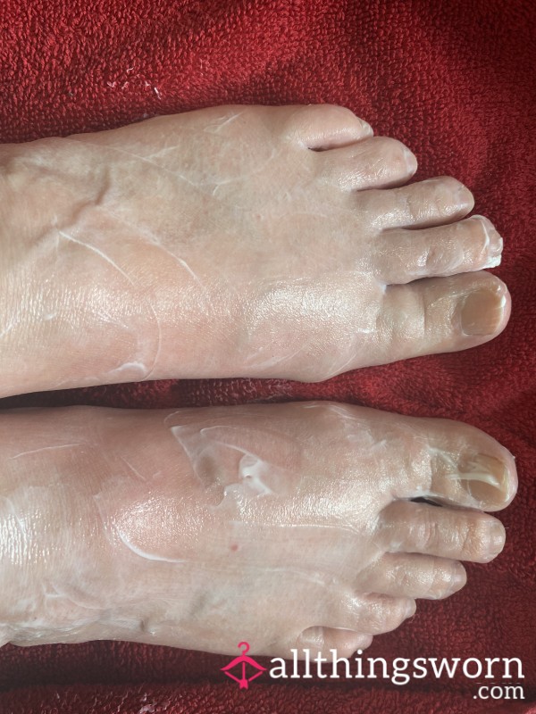 Feet Caressing Each Other