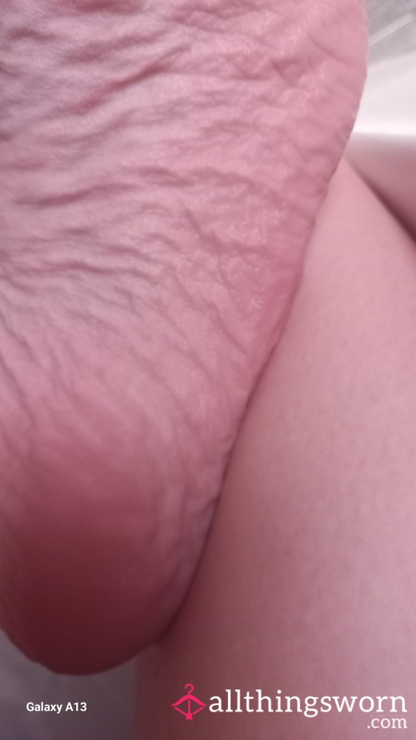 Feet Crinkles From Bath