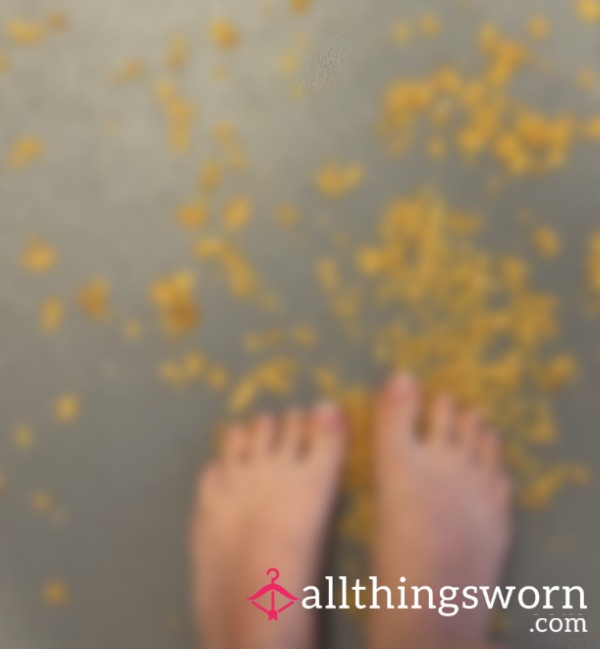 Feet Crunching 👣🥣