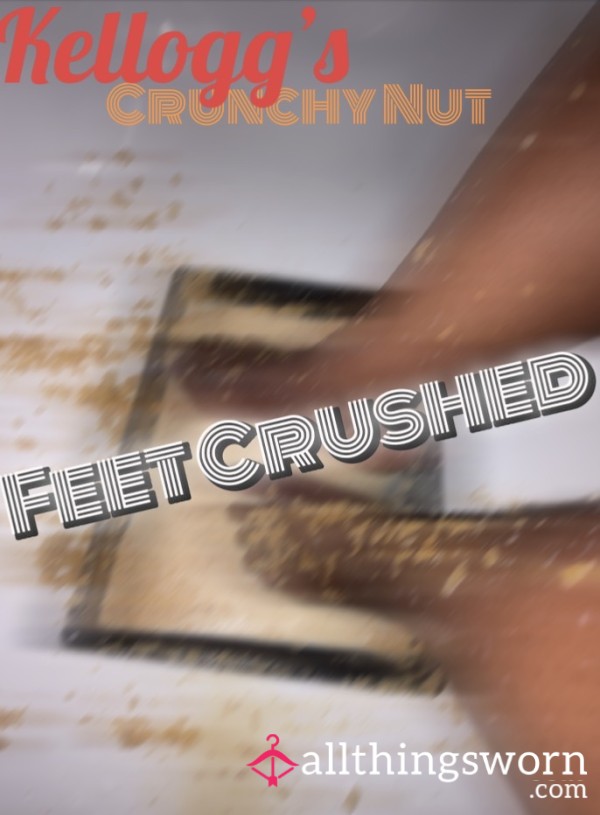 Feet Crushed Cereal 🥣👣