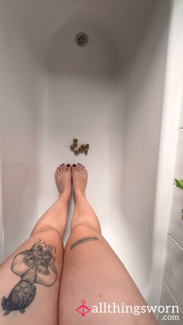 Feet Crushing Olives 🫒