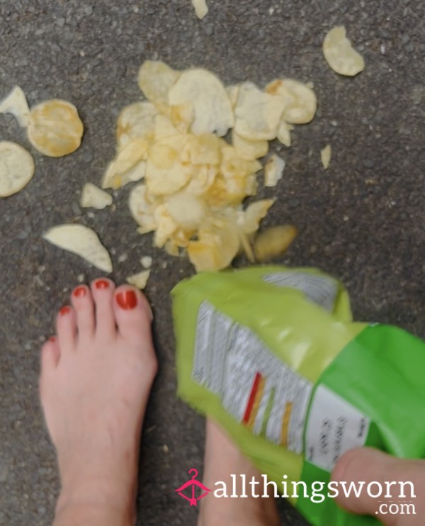 Feet Crushing Salt & Vinegar Crisp