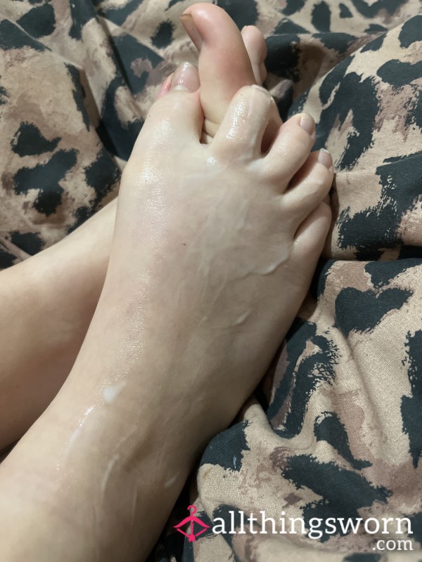 Feet Dripping In My Special Juice