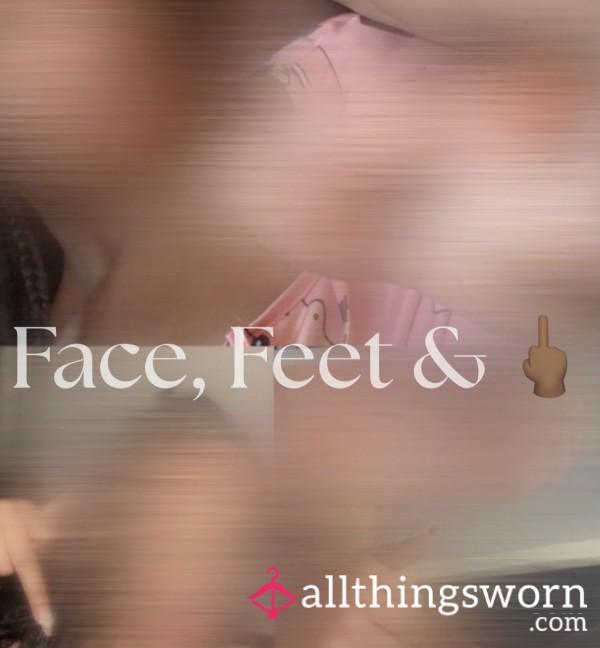 Feet, Face & Flip Off🖕🏾🦶🏽👸🏽