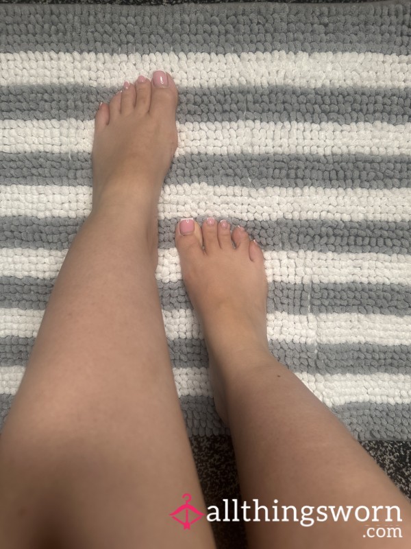 Feet Food Crushing Video