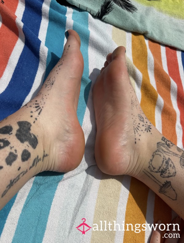 Feet Food Mashing