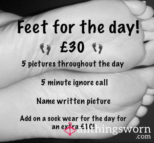 Feet For The Day!