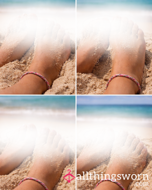 Feet Fun! My Tiny Toes Playing The Sand 😍