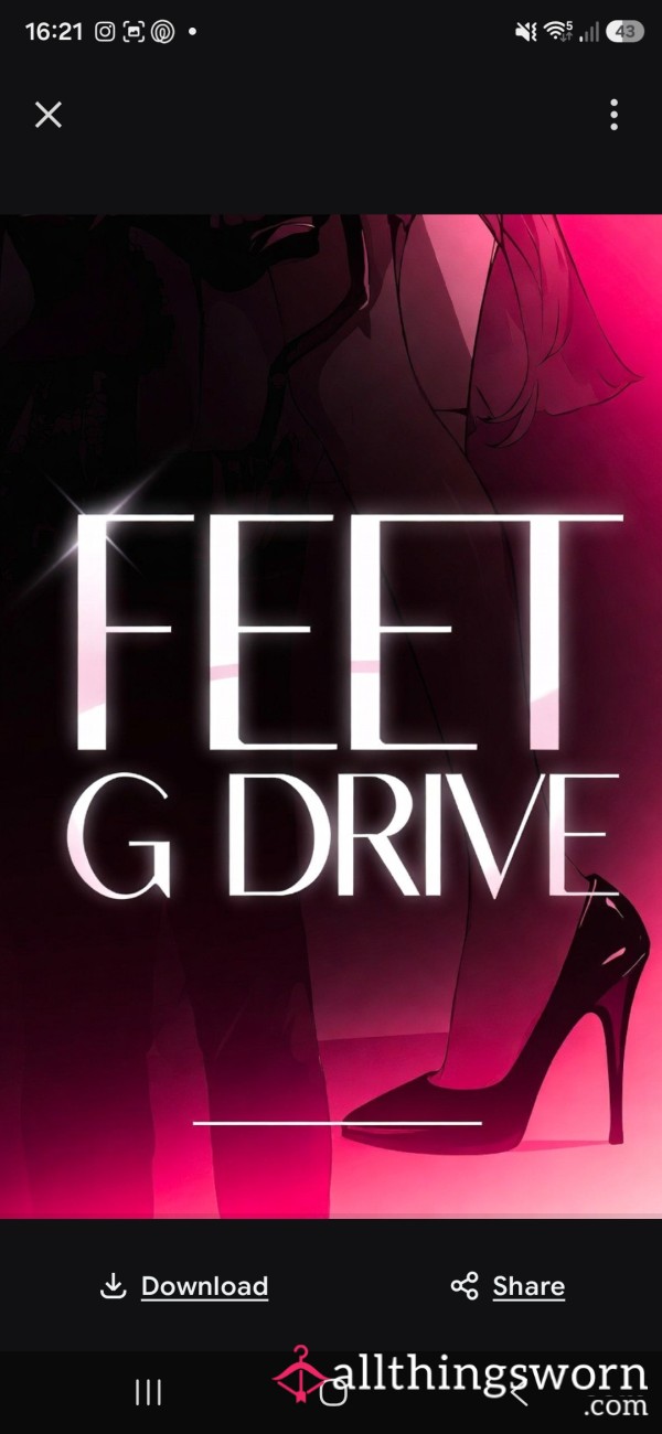 Feet G Drive
