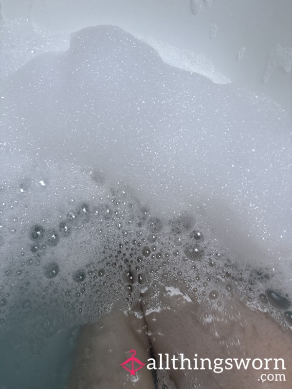 Feet In A Bubble Bath