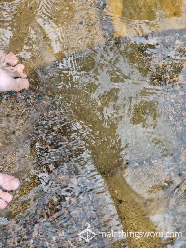 Feet In Lake