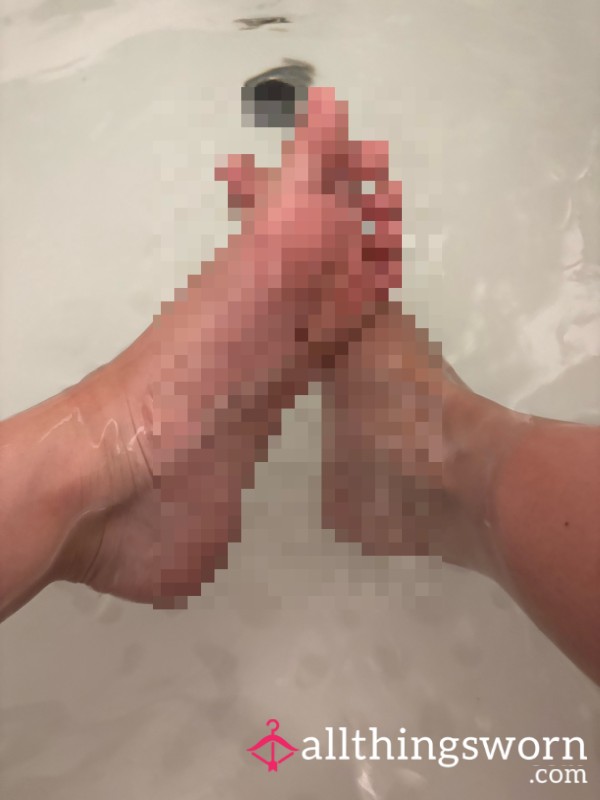 Feet In The Bath