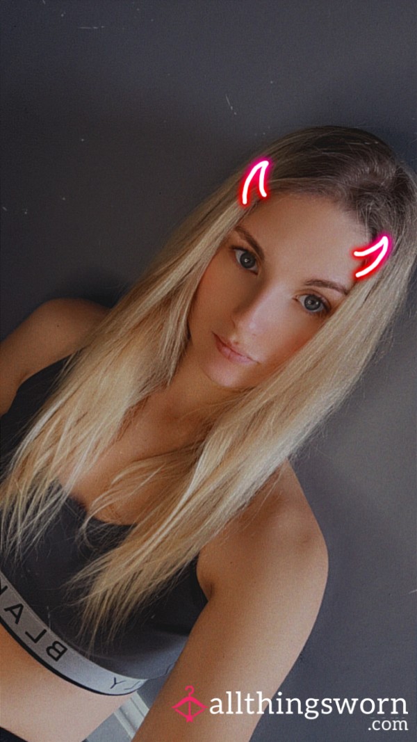 Feet In White Tights