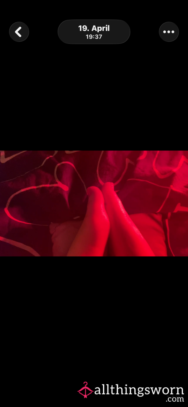 Feet Ma**age In Red Light