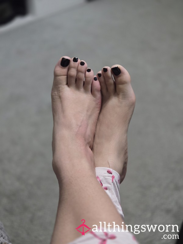 Feet Ma**age, Lotion, Toes, And Soles