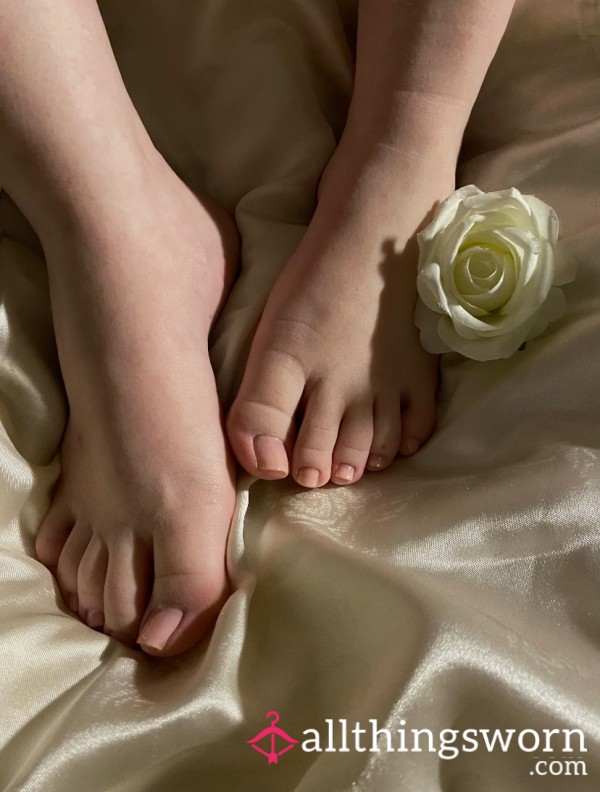 Feet On Silk