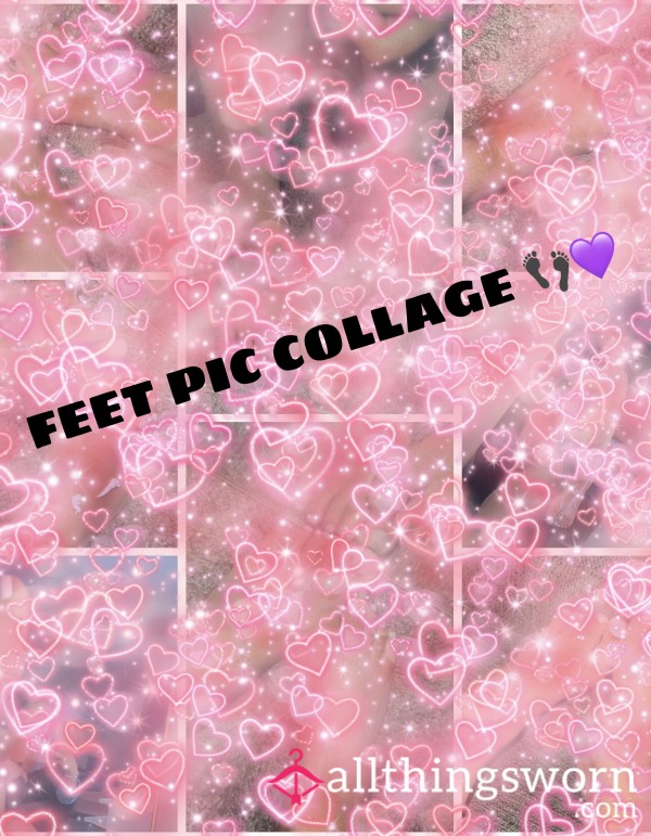 Feet Pic Collage