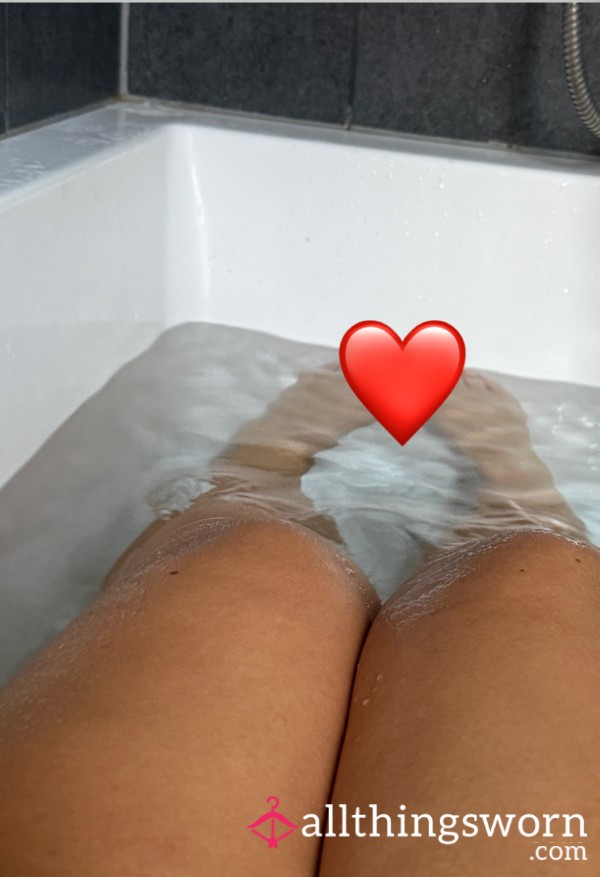 Feet Pic In The Bath,will Be Revealed 😏
