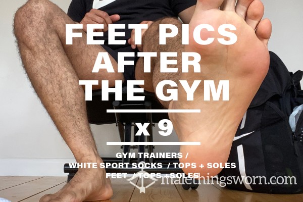 Feet Pics After Gym