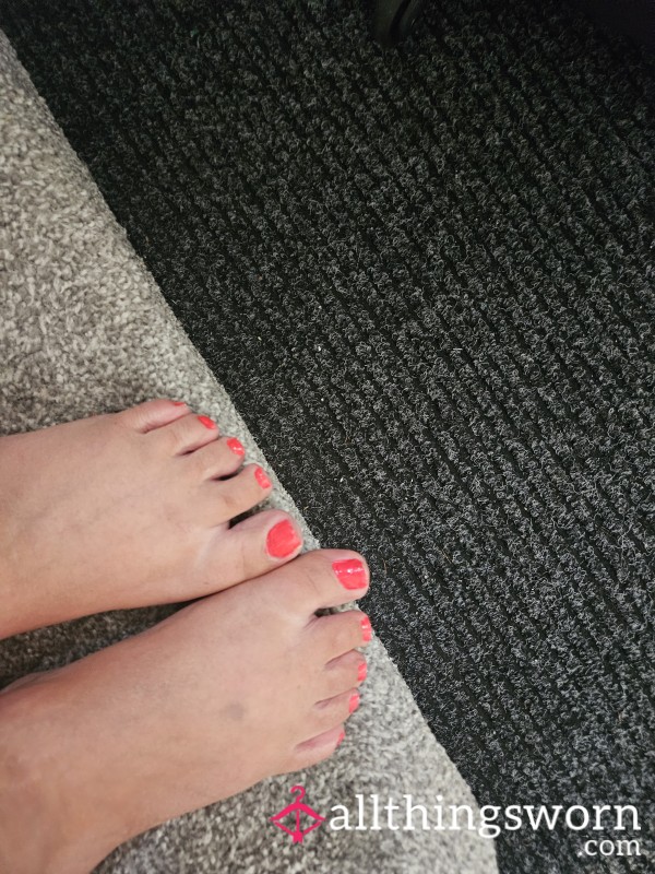 Feet Pics, Size 6 Pink For The Sunshine 🌞