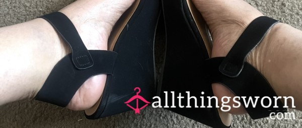 Feet Pics Wearing Platforms 7 Pics