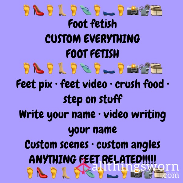 Feet Pix - CUSTOM