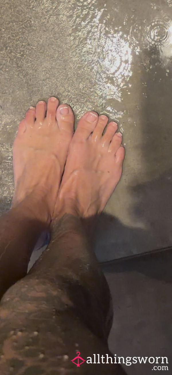 Feet Shower Ignore Vid🦶