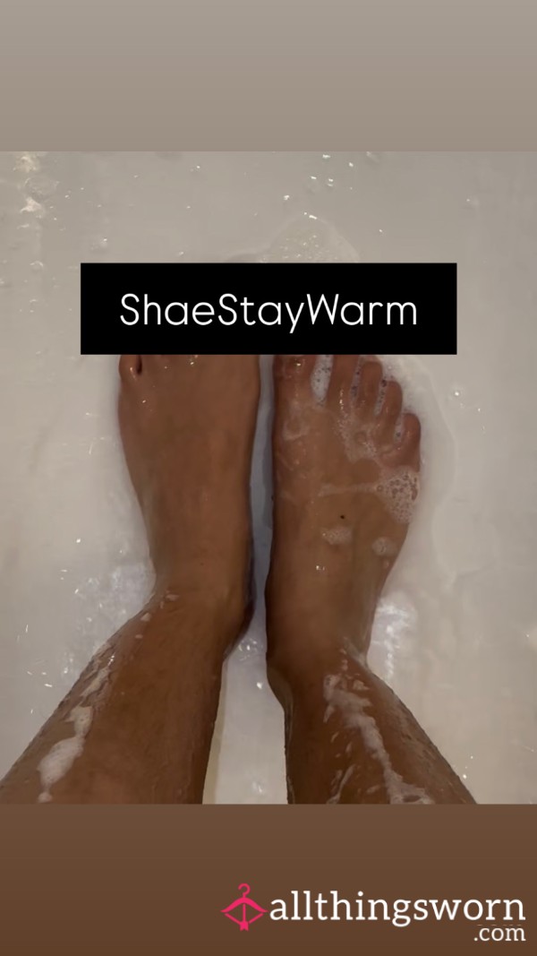 FEET SHOWER SCENE FOOT WORSHIP RAW
