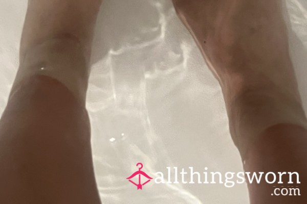 Feet Submerged In Water 3 Pics