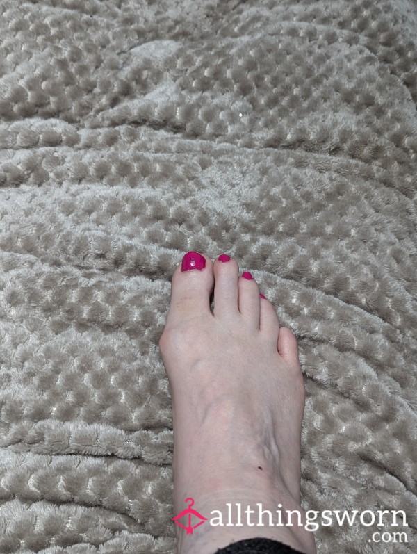 Feet Up Close