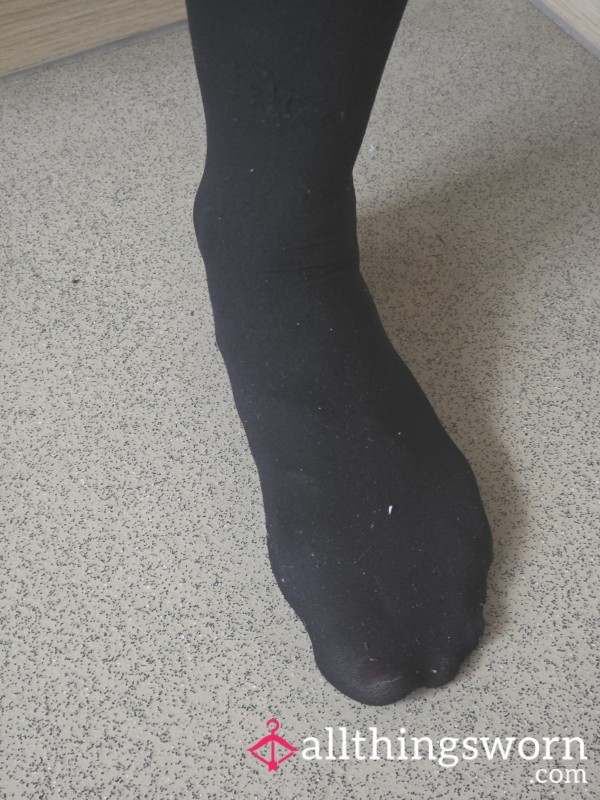Feet With Pantyhose