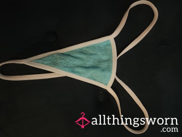Felt Sooo Good To Wear This Lacey Thong...