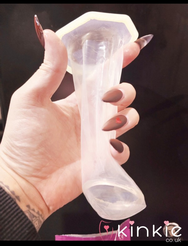 Female Condom & Spunk Filled