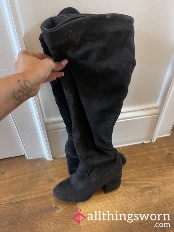 Festival Over Knee Boots Delicious