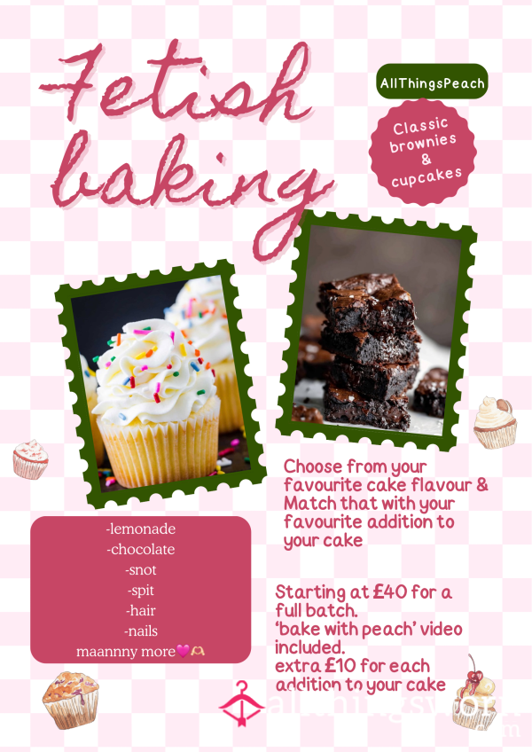 Fetish Cake Sale