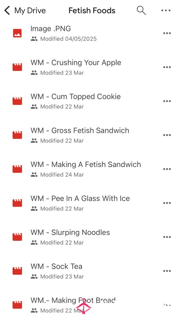 Fetish Food & Drink Folder