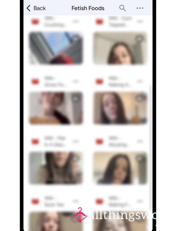 Fetish Food & Drink Folder