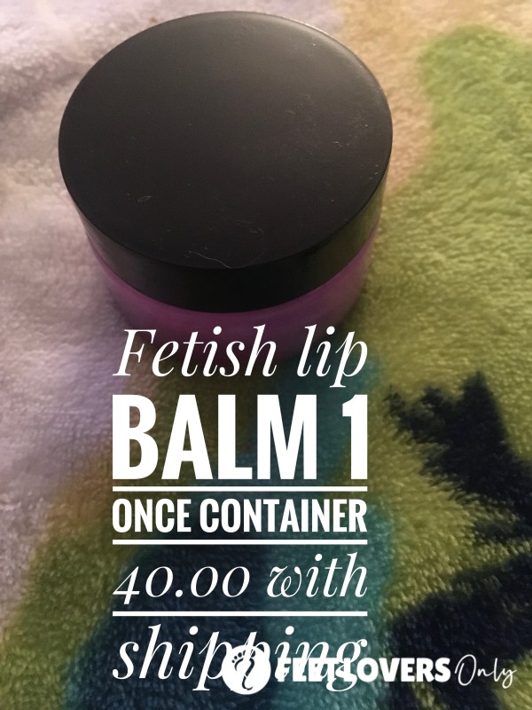 Fetish Lip Balm Pick Your Flavor Comes With Custom Video