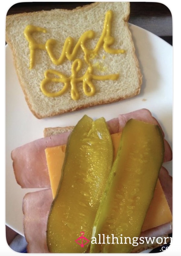 Fetish Sandwich…