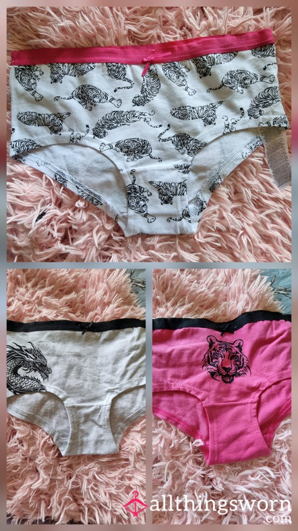 🔥Fierce&filthy Animal Print Panties&Unleash Your Inner Beast🔥