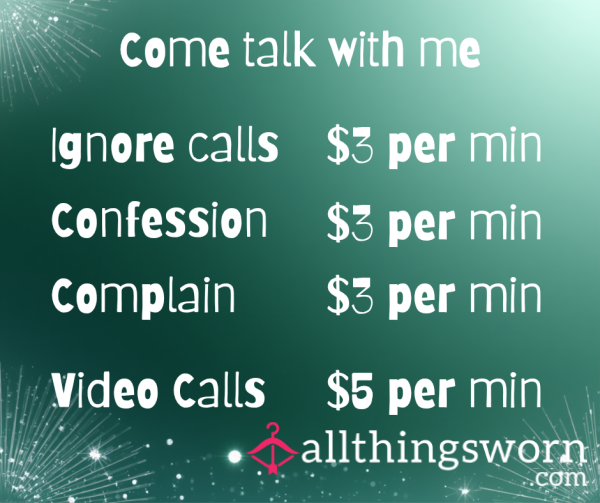 Come Talk With Me