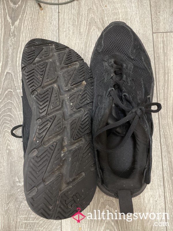 Fila Black Work Shoes