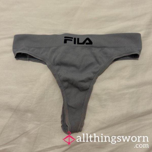 Fila Blue Cotton Thong